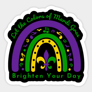 Mardi Gras Sticker